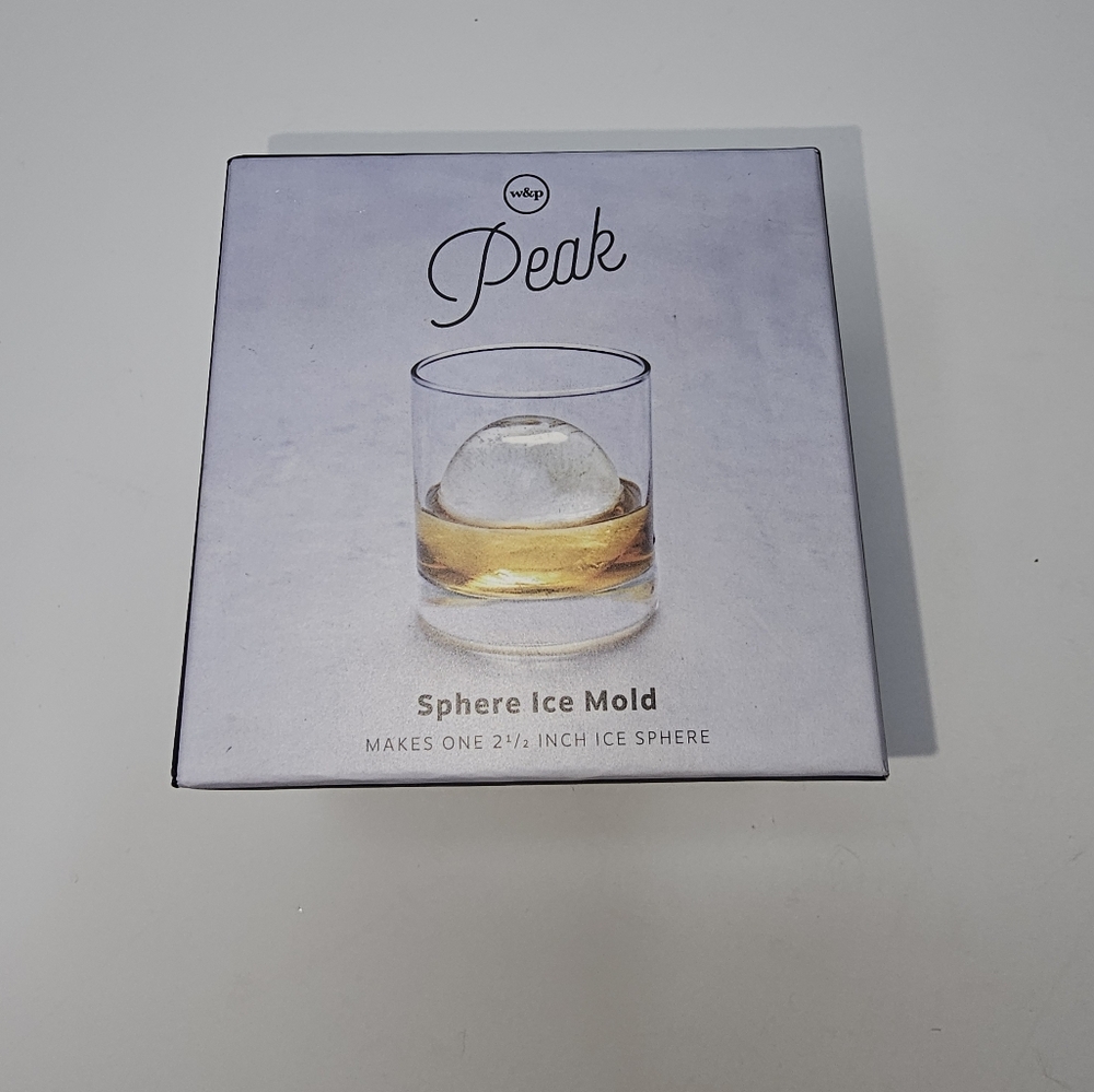 Sphere Ice Mold Peak Paramount + 2 1/2in Ice Sphere Quantity 1